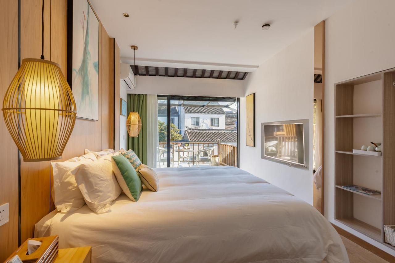 Tongli Slowlife River View Inn Tô Châu Ngoại thất bức ảnh