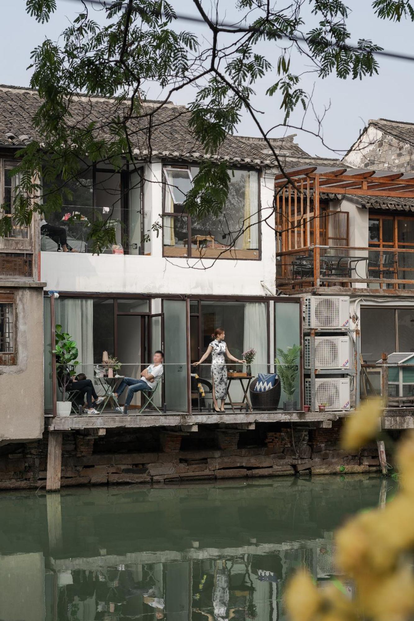 Tongli Slowlife River View Inn Tô Châu Ngoại thất bức ảnh