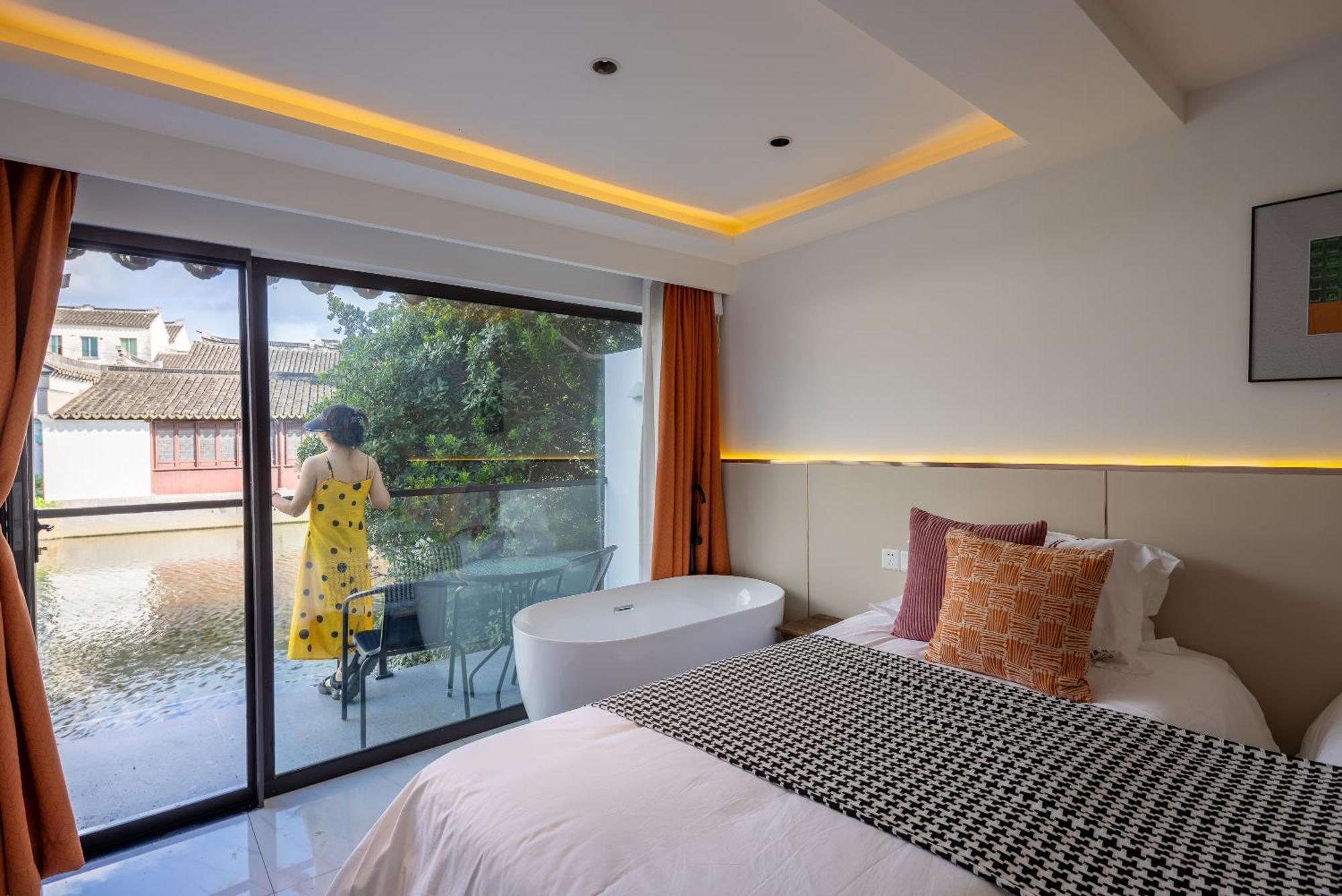 Tongli Slowlife River View Inn Tô Châu Ngoại thất bức ảnh