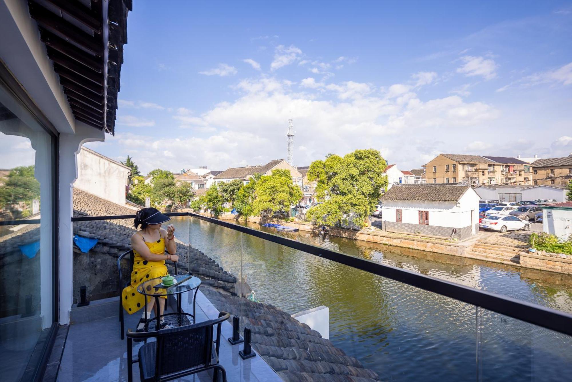 Tongli Slowlife River View Inn Tô Châu Ngoại thất bức ảnh