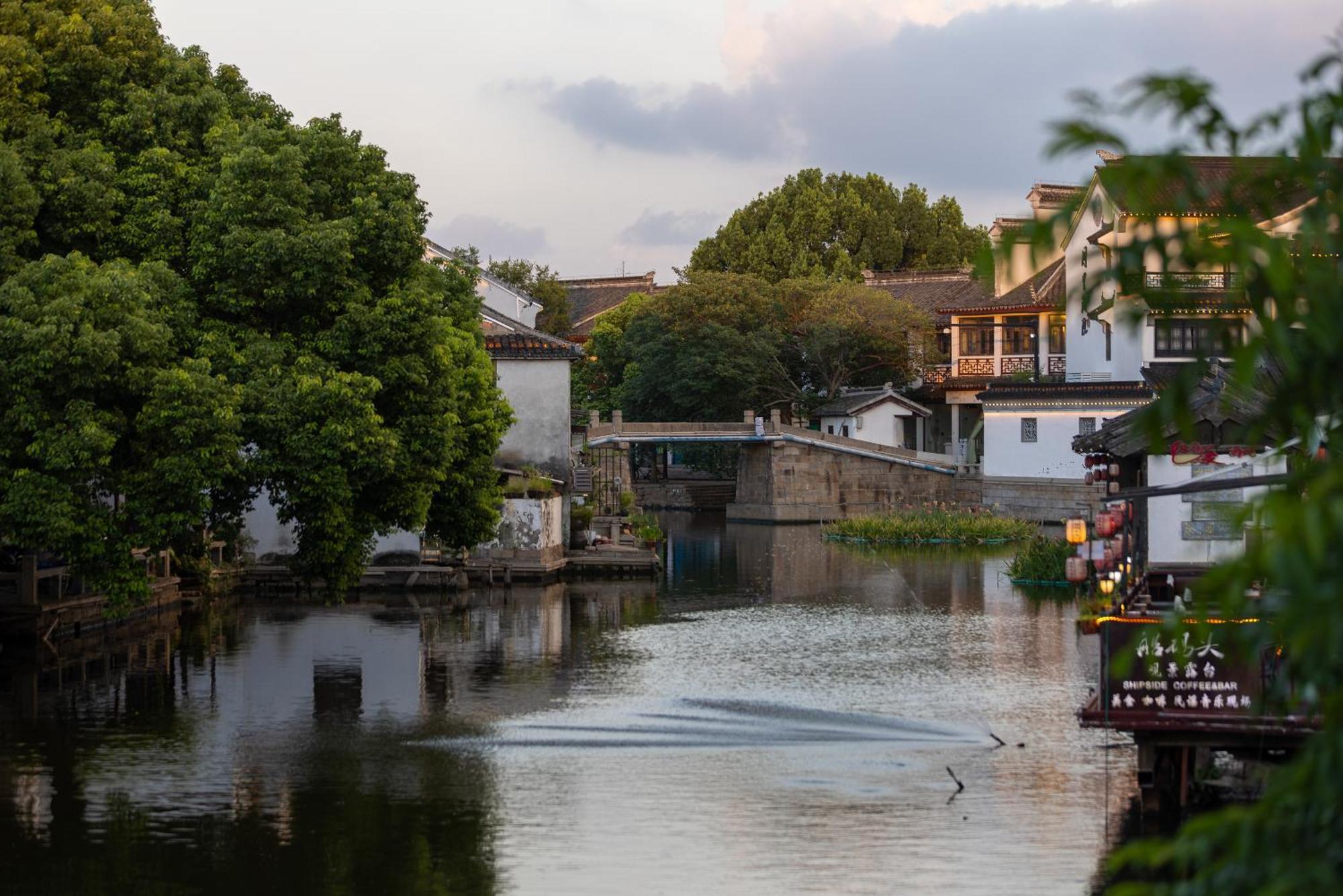Tongli Slowlife River View Inn Tô Châu Ngoại thất bức ảnh