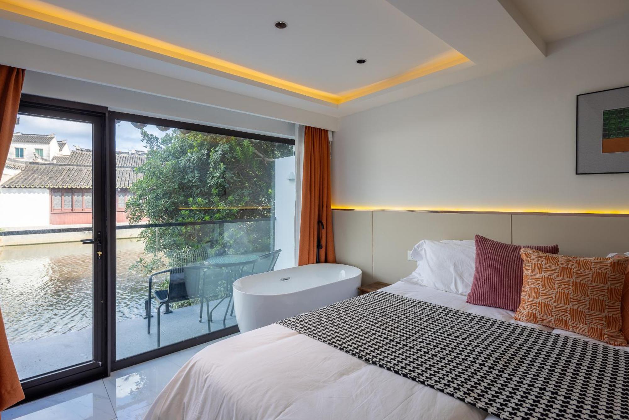 Tongli Slowlife River View Inn Tô Châu Ngoại thất bức ảnh
