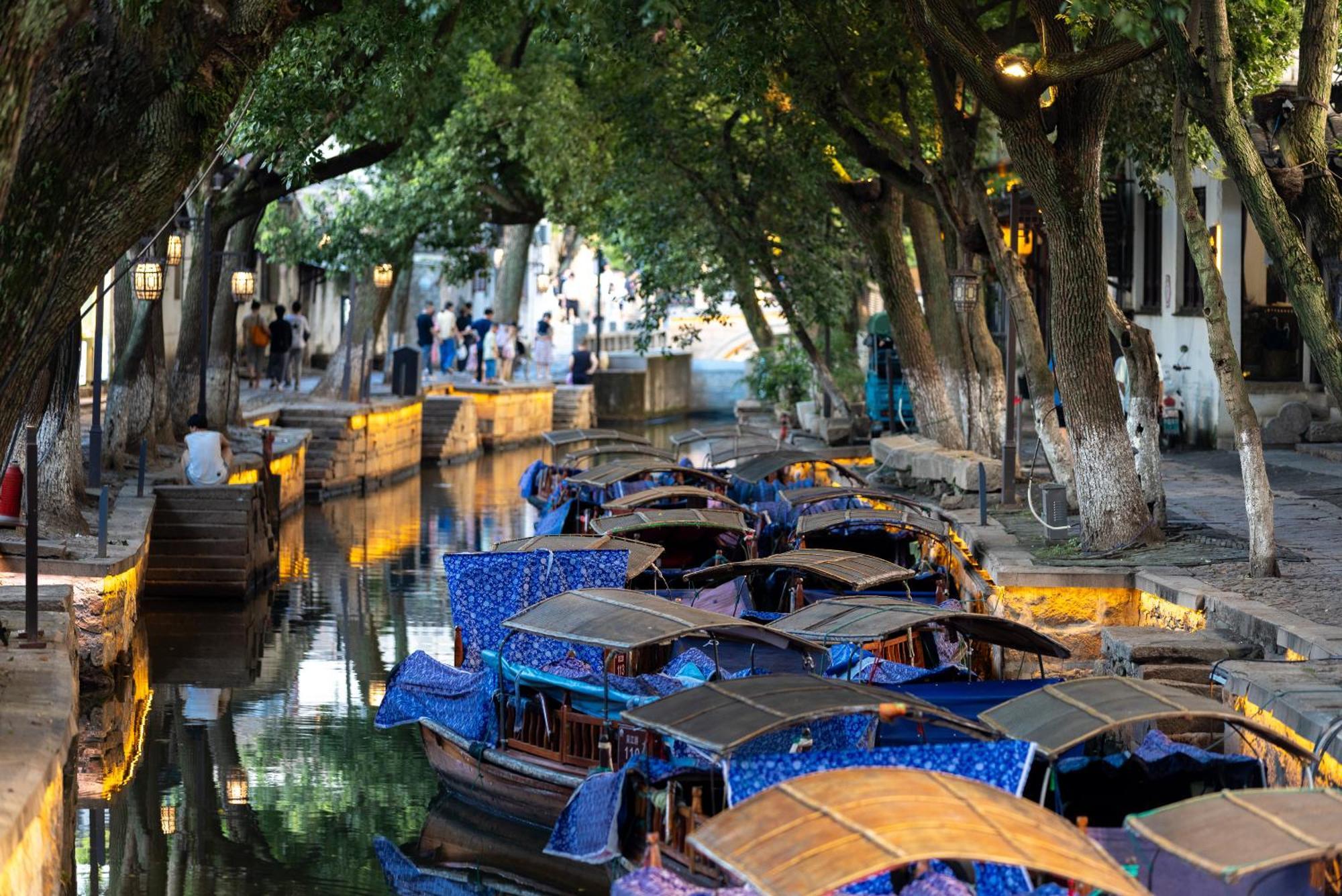 Tongli Slowlife River View Inn Tô Châu Ngoại thất bức ảnh