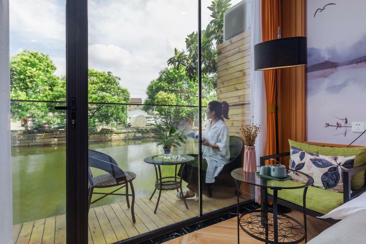 Tongli Slowlife River View Inn Tô Châu Ngoại thất bức ảnh